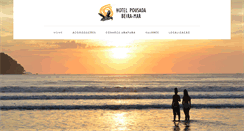 Desktop Screenshot of hotelpousadabeira-mar.com.br